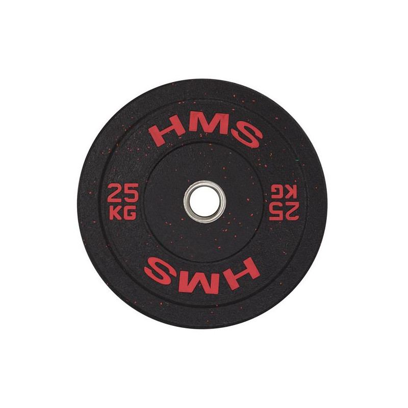 Htbr25 Red Talerz Olimpijski Bumper 25 Kg Hms