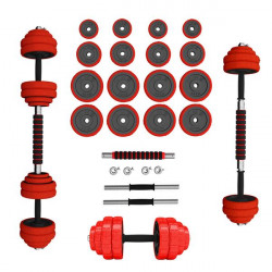 Sggx30 Sztangielki Gumowane 30Kg Hms