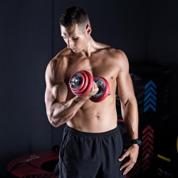 Sggx30 Sztangielki Gumowane 30Kg Hms