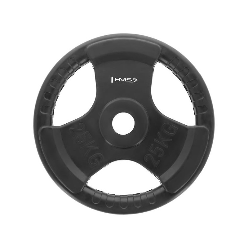 Tok25 Talerz Olimpijski Ogumowany 25 Kg Hms Tok25 Talerz Olimpijski Ogumowany 25 Kg Hms