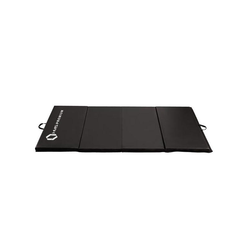 Mgs01 Black Materac Gimnastyczny Składany 2400X1200 Mm Hms Premium