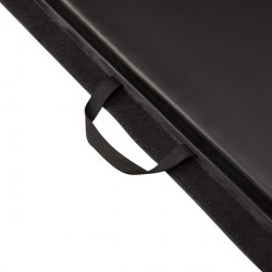 Mgs01 Black Materac Gimnastyczny Składany 2400X1200 Mm Hms Premium