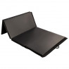 Mgs01 Black Materac Gimnastyczny Składany 2400X1200 Mm Hms Premium