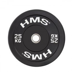 Bbr25 Black Talerz Olimpijski Bumper 25 Kg Hms