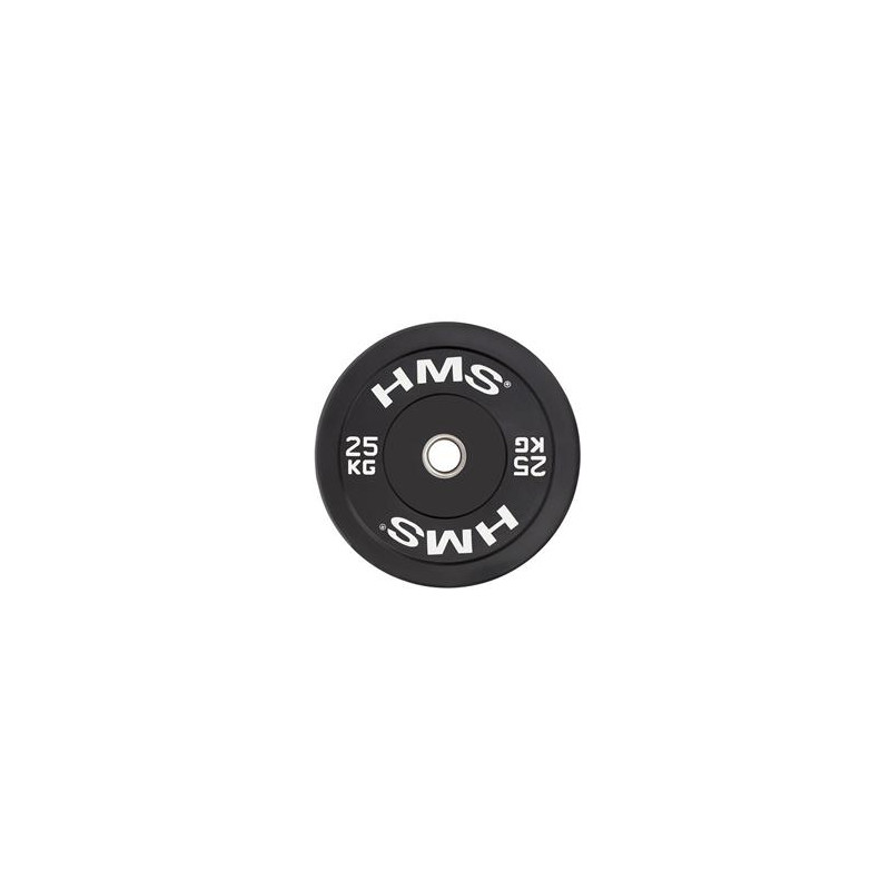 Bbr25 Black Talerz Olimpijski Bumper 25 Kg Hms