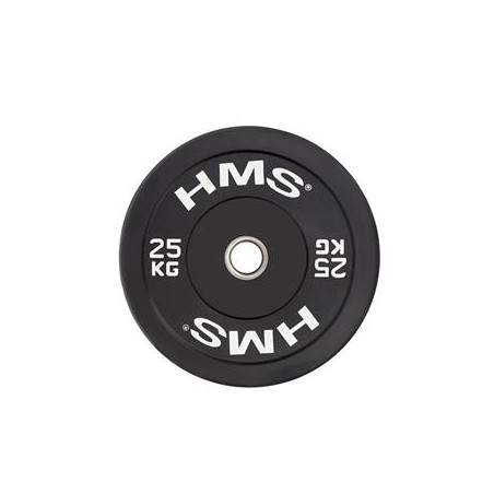 Bbr25 Black Talerz Olimpijski Bumper 25 Kg Hms