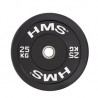 Bbr25 Black Talerz Olimpijski Bumper 25 Kg Hms