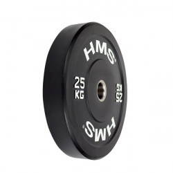 Bbr25 Black Talerz Olimpijski Bumper 25 Kg Hms