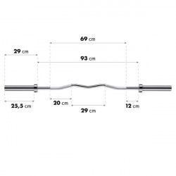 Gol200 + (Zg 1000B) Gryf Olimpijski Łamany 13.5Kg 1500Mm Hms Premium