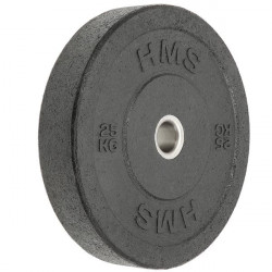 Chtbr25 Black Talerz Olimpijski Bumper 25 Kg Hms