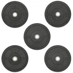 Chtbr25 Black Talerz Olimpijski Bumper 25 Kg Hms