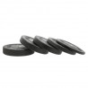 Chtbr25 Black Talerz Olimpijski Bumper 25 Kg Hms