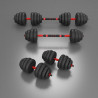 Sgn140 (2 Części) Pro Set 6W1 Zestaw Ciężarów 40Kg Hms