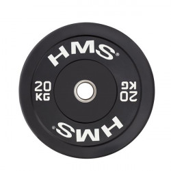 Bbr20 Black Talerz Olimpijski Bumper 20 Kg Hms