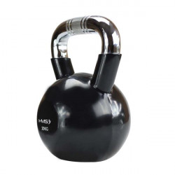 Ktc16 Black Uchwyt Chrom Radełkowany Kettlebell Żeliwny Hms