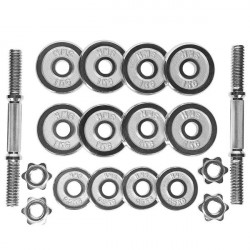 Stc15 Sztangielki W Walizce 2 X 7.5 Kg Chrome Hms