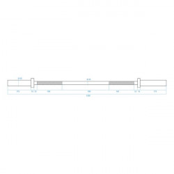 Go160 Gryf Olimpijski Prosty 8.3Kg 1200Mm + Zg1000 Red Hms Premium