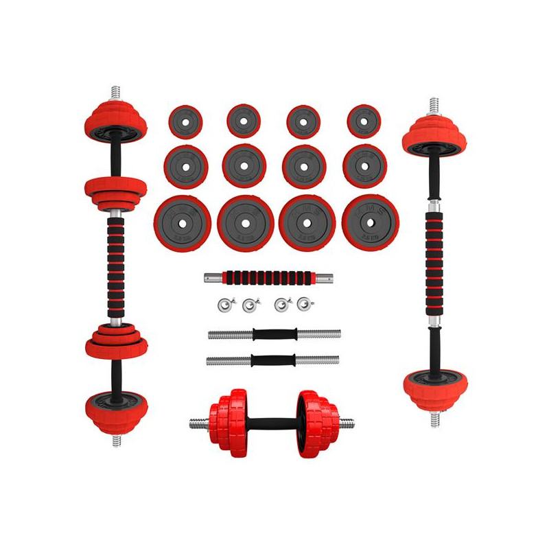Sggx20 Sztangielki Gumowane 20Kg Hms Sggx20 Sztangielki Gumowane 20Kg Hms