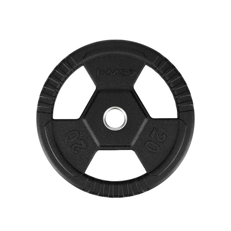 Toh20 Czarny Talerz Olimpijski Ogumowany 20 Kg Hms