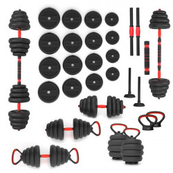 Sgn130 Pro Set 6W1 Zestaw Ciężarów 30Kg Hms