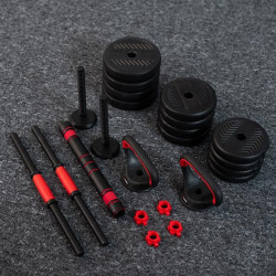 Sgn130 Pro Set 6W1 Zestaw Ciężarów 30Kg Hms