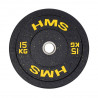 Htbr15 Yellow Talerz Olimpijski Bumper 15 Kg Hms