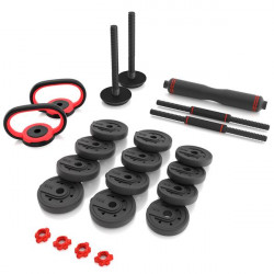 Sgx120 (2 Części)  Proset 6W1 Zestaw Ciężarów 20Kg Hms