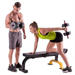 Sgx120 (2 Części)  Proset 6W1 Zestaw Ciężarów 20Kg Hms