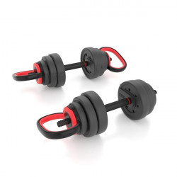 Sgx120 (2 Części)  Proset 6W1 Zestaw Ciężarów 20Kg Hms