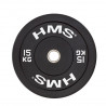 Bbr15 Black Talerz Olimpijski Bumper 15 Kg Hms