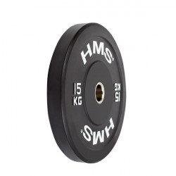 Bbr15 Black Talerz Olimpijski Bumper 15 Kg Hms