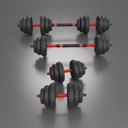 Sgn120 Pro Set 6W1 Zestaw Ciężarów 20Kg Hms