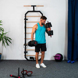 Sgn120 Pro Set 6W1 Zestaw Ciężarów 20Kg Hms