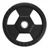Toh15 Czarny Talerz Olimpijski Ogumowany 15 Kg Hms