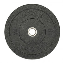 Chtbr15 Black Talerz Olimpijski Bumper 15 Kg Hms