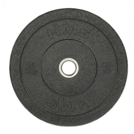 Chtbr15 Black Talerz Olimpijski Bumper 15 Kg Hms