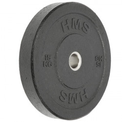 Chtbr15 Black Talerz Olimpijski Bumper 15 Kg Hms