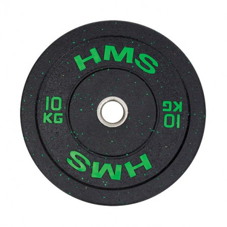 Htbr10 Green Talerz Olimpijski Bumper 10 Kg Hms