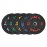 Htbr10 Green Talerz Olimpijski Bumper 10 Kg Hms
