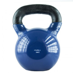 Knv16 Blue Kettlebell Żeliwny Pokryty Winylem Hms
