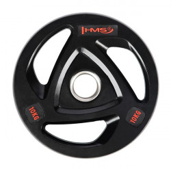 Tox10 Czarny Talerz Olimpijski Ogumowany 10 Kg Hms