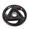 Tox10 Czarny Talerz Olimpijski Ogumowany 10 Kg Hms