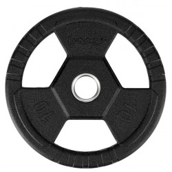 Toh10 Czarny Talerz Olimpijski Ogumowany 10 Kg Hms