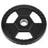 Toh10 Czarny Talerz Olimpijski Ogumowany 10 Kg Hms