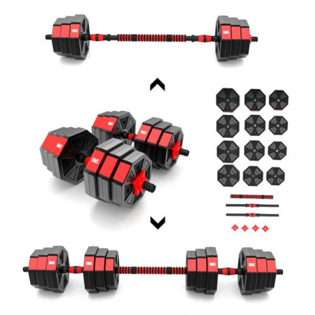 Sgc20 Sztangielki-Sztanga Kompozyt 20 Kg Hms