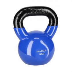 Knv10 Blue Kettlebell Żeliwny Pokryty Winylem Hms