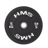 Bbr05 Black Talerz Olimpijski Bumper 5 Kg Hms