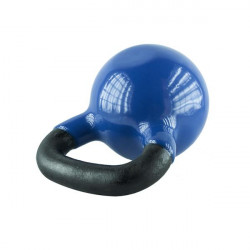 Knv08 Blue Kettlebell Żeliwny Pokryty Winylem Hms